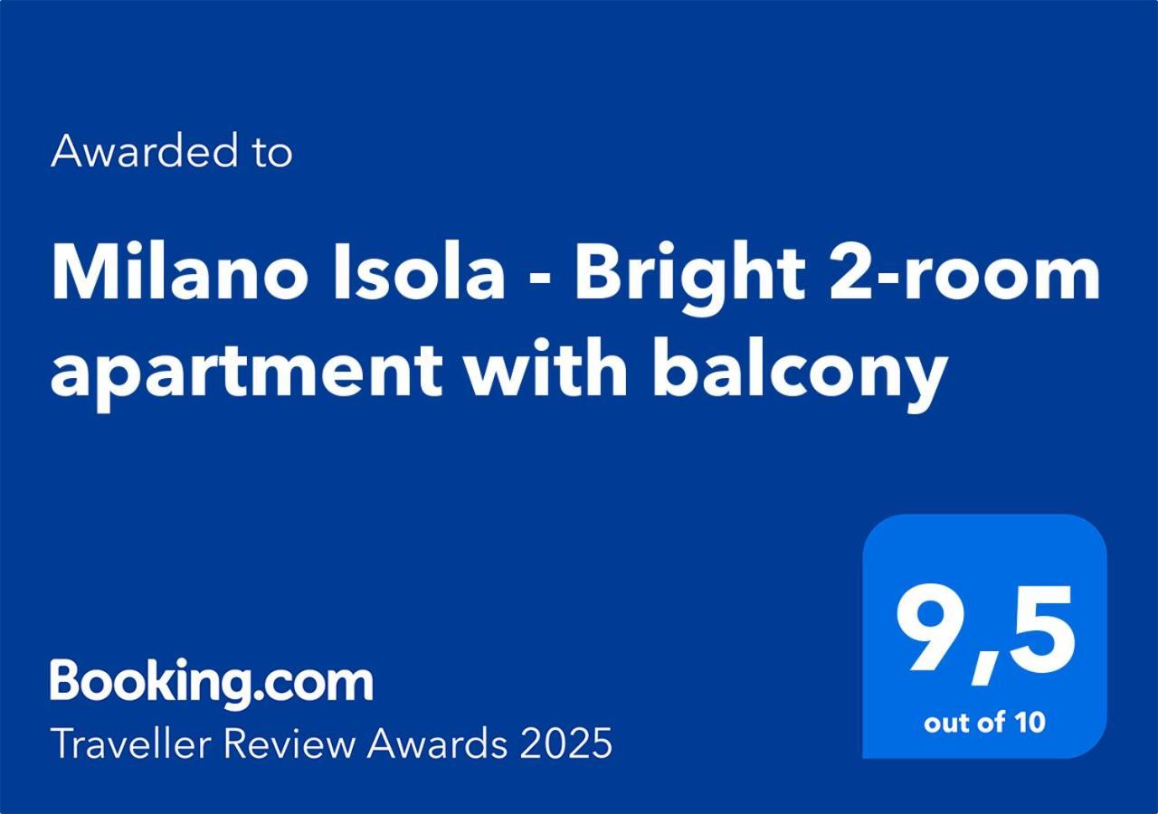 Milano Isola - Bright 2-Room Apartment With Balcony Ngoại thất bức ảnh